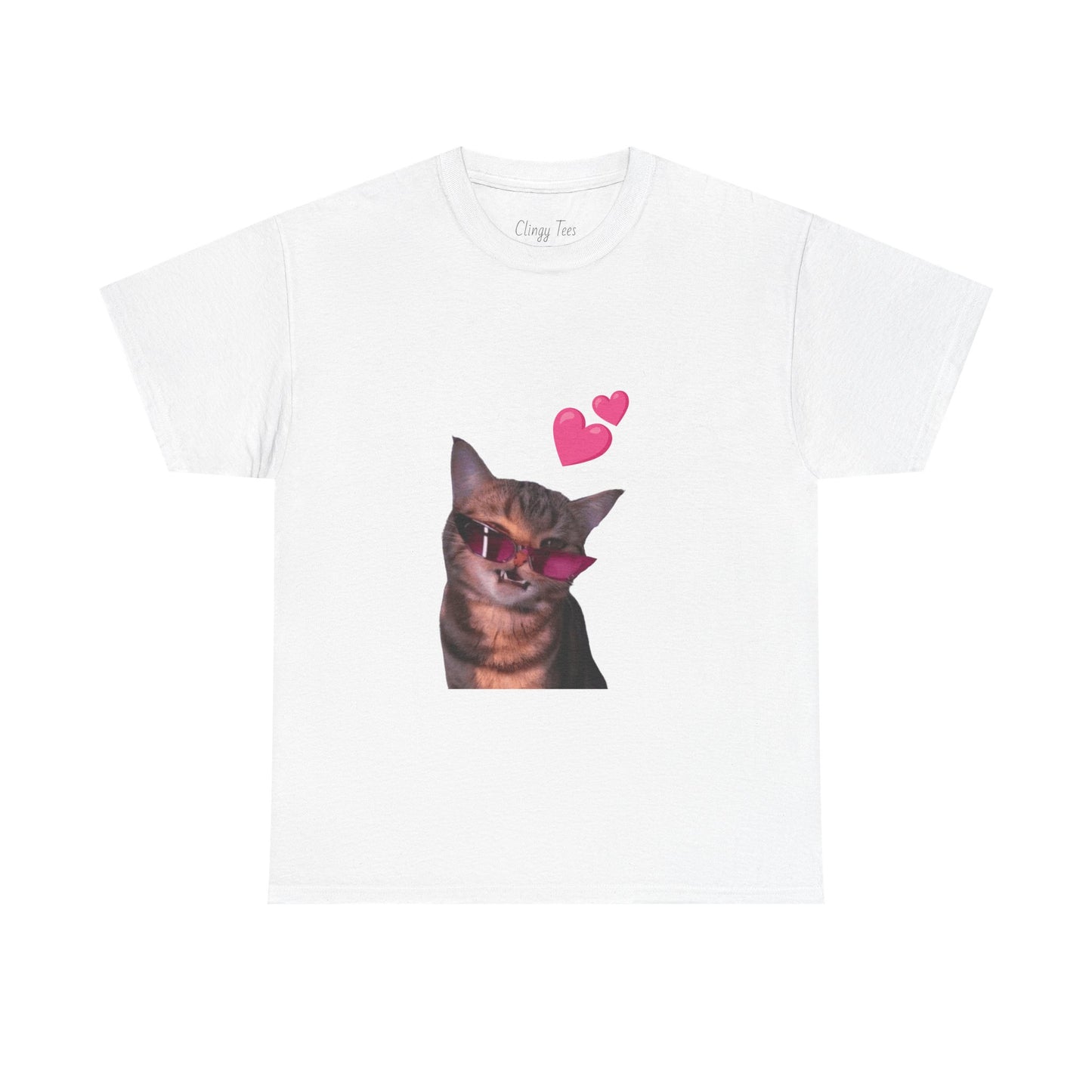 Cool Cat Love Unisex T-Shirt