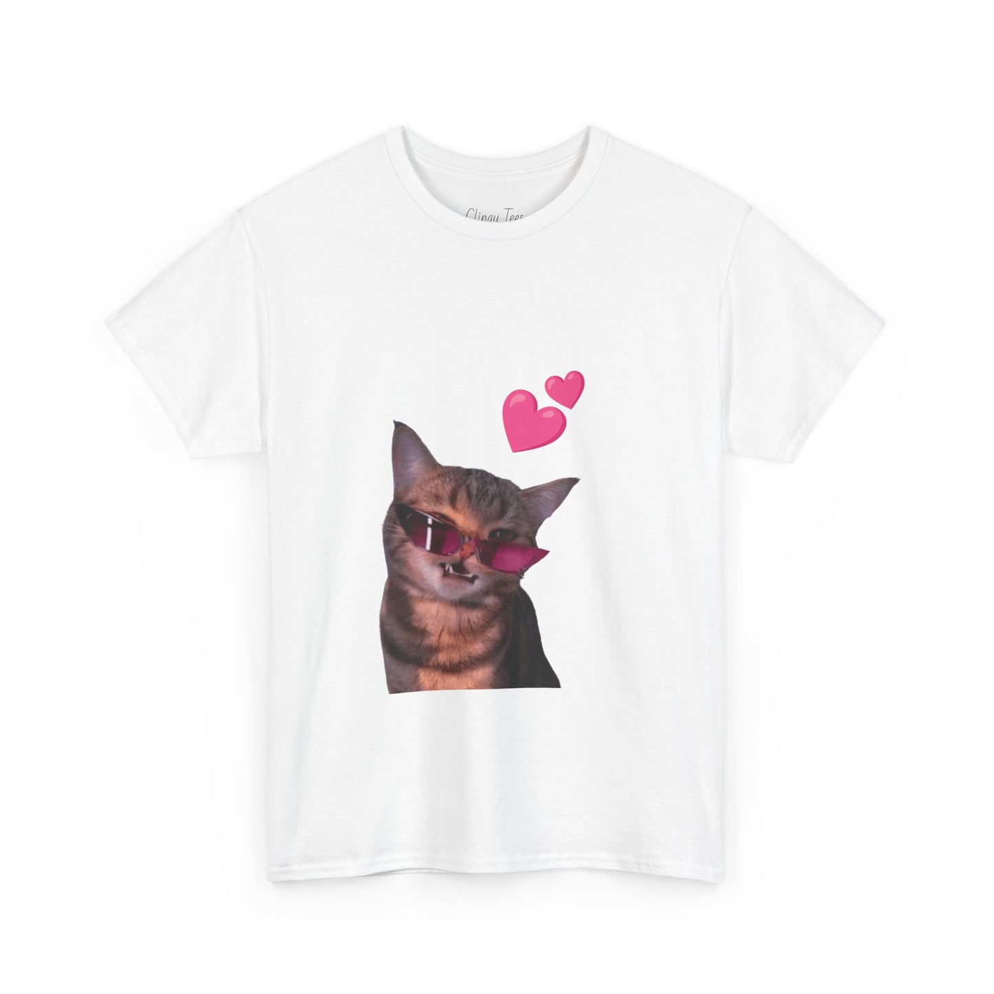 Cool Cat Love Unisex T-Shirt