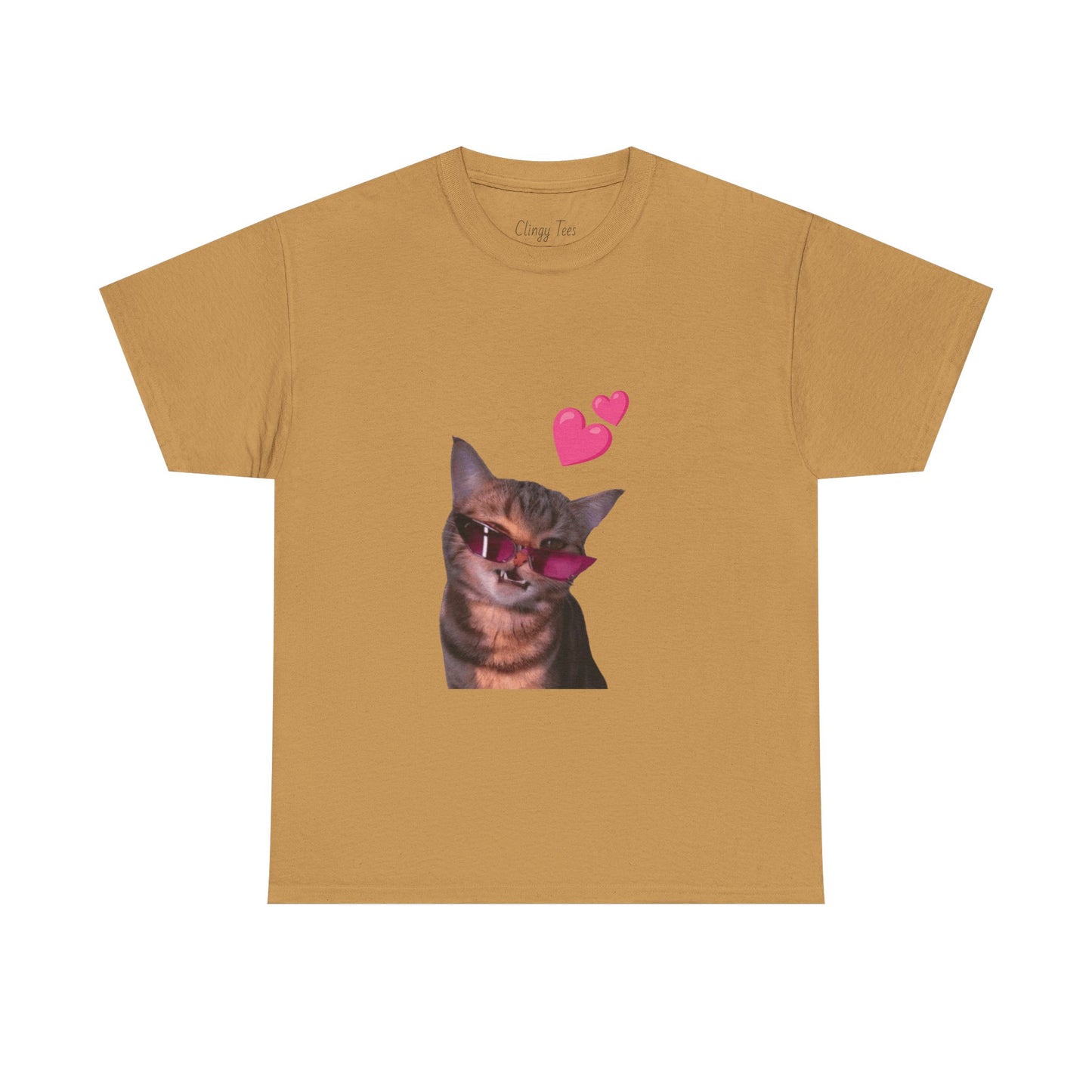 Cool Cat Love Unisex T-Shirt