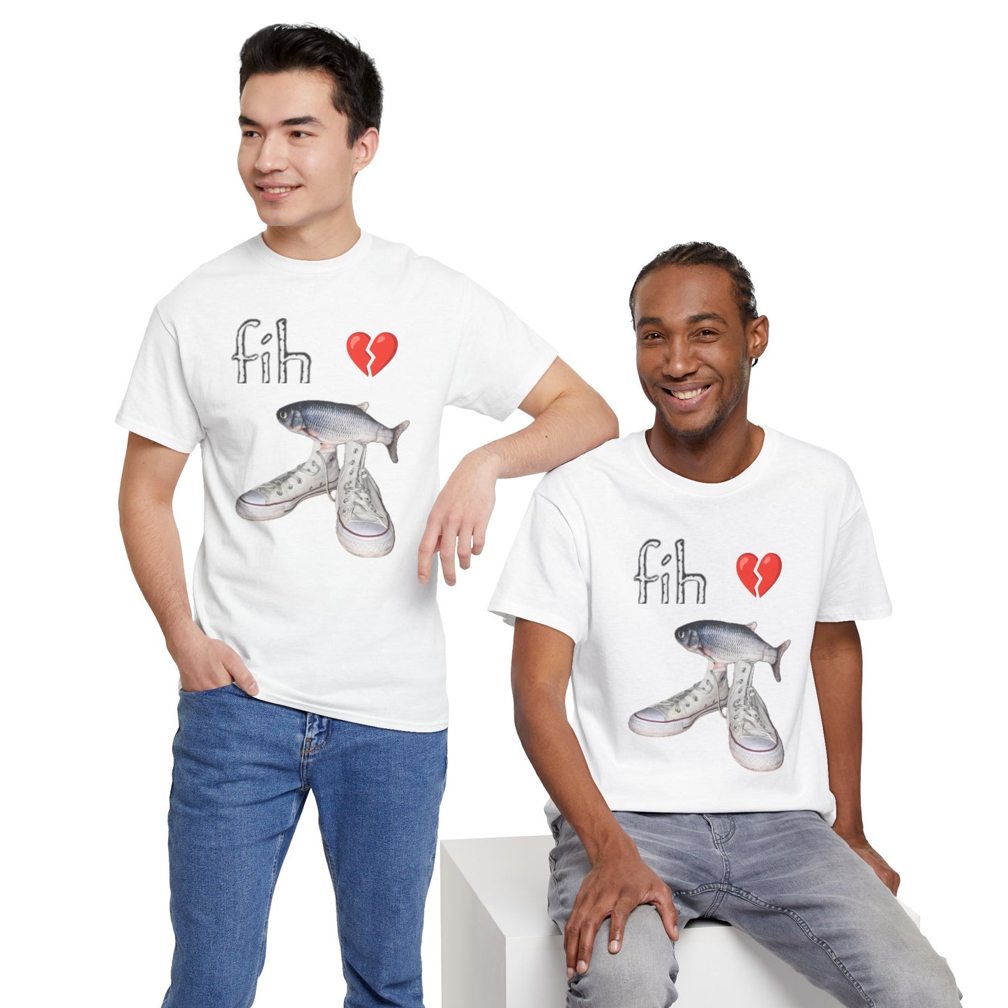 Funny Fish Meme Tee