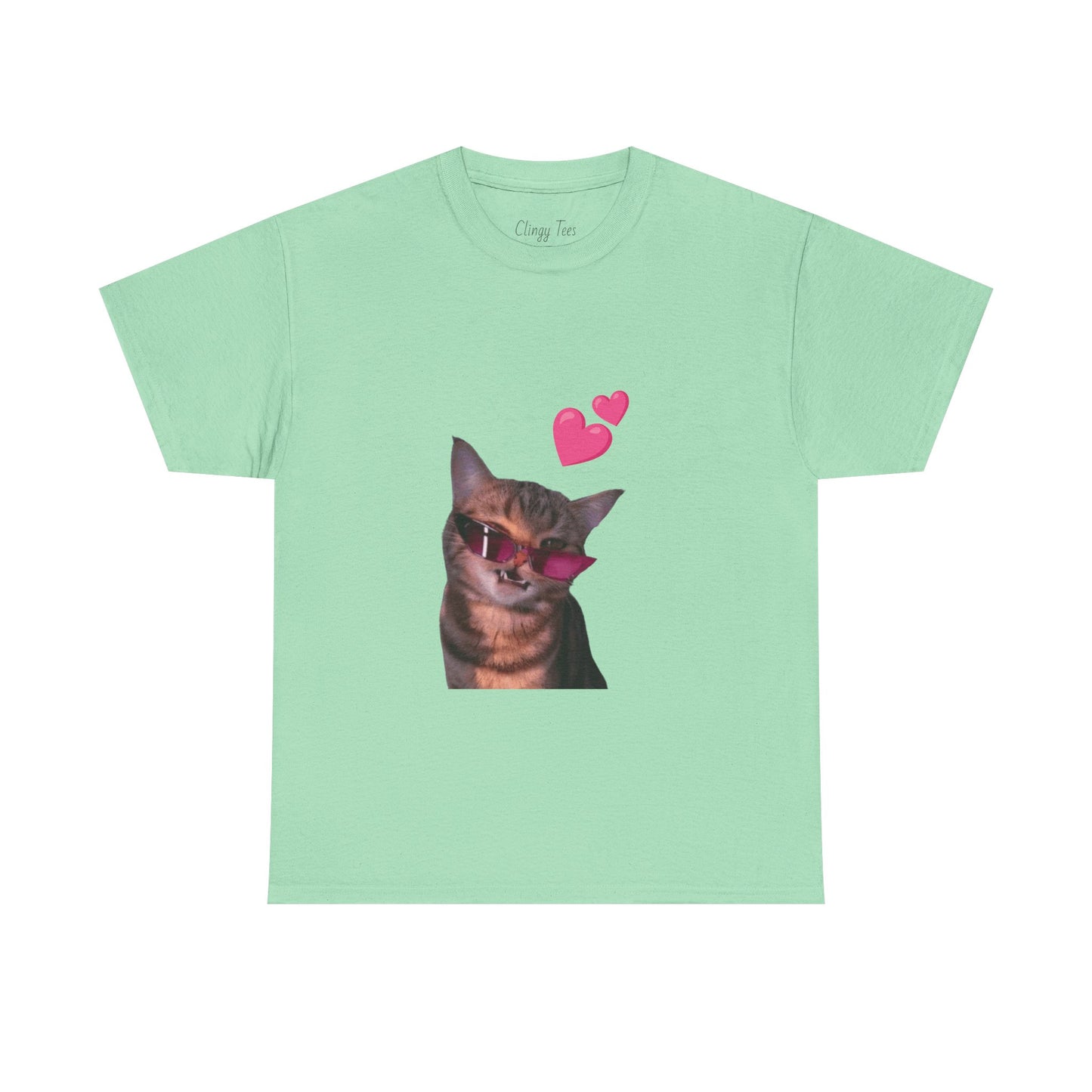Cool Cat Love Unisex T-Shirt