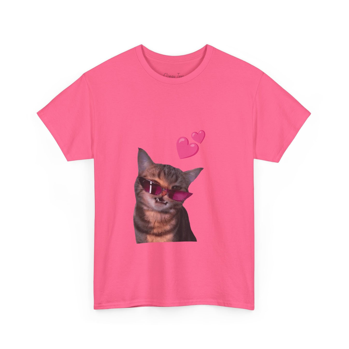 Cool Cat Love Unisex T-Shirt