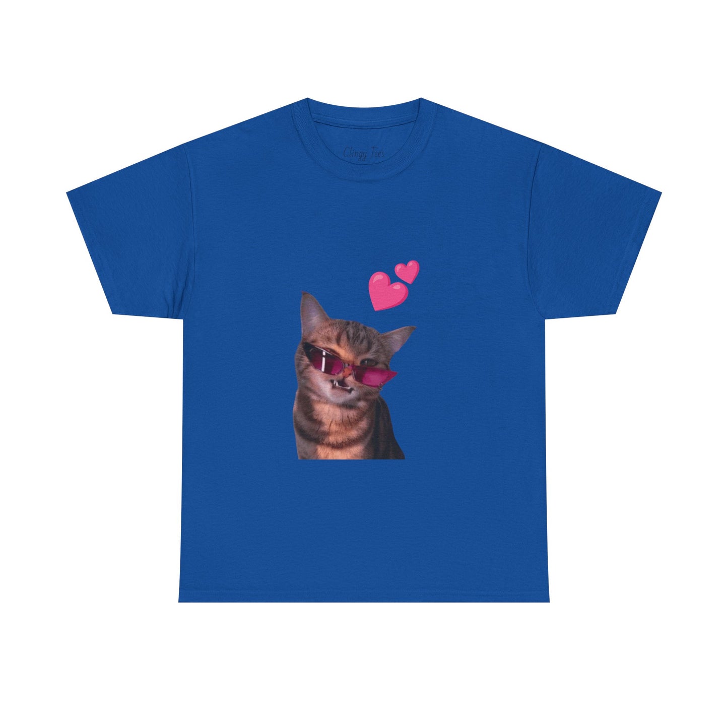 Cool Cat Love Unisex T-Shirt