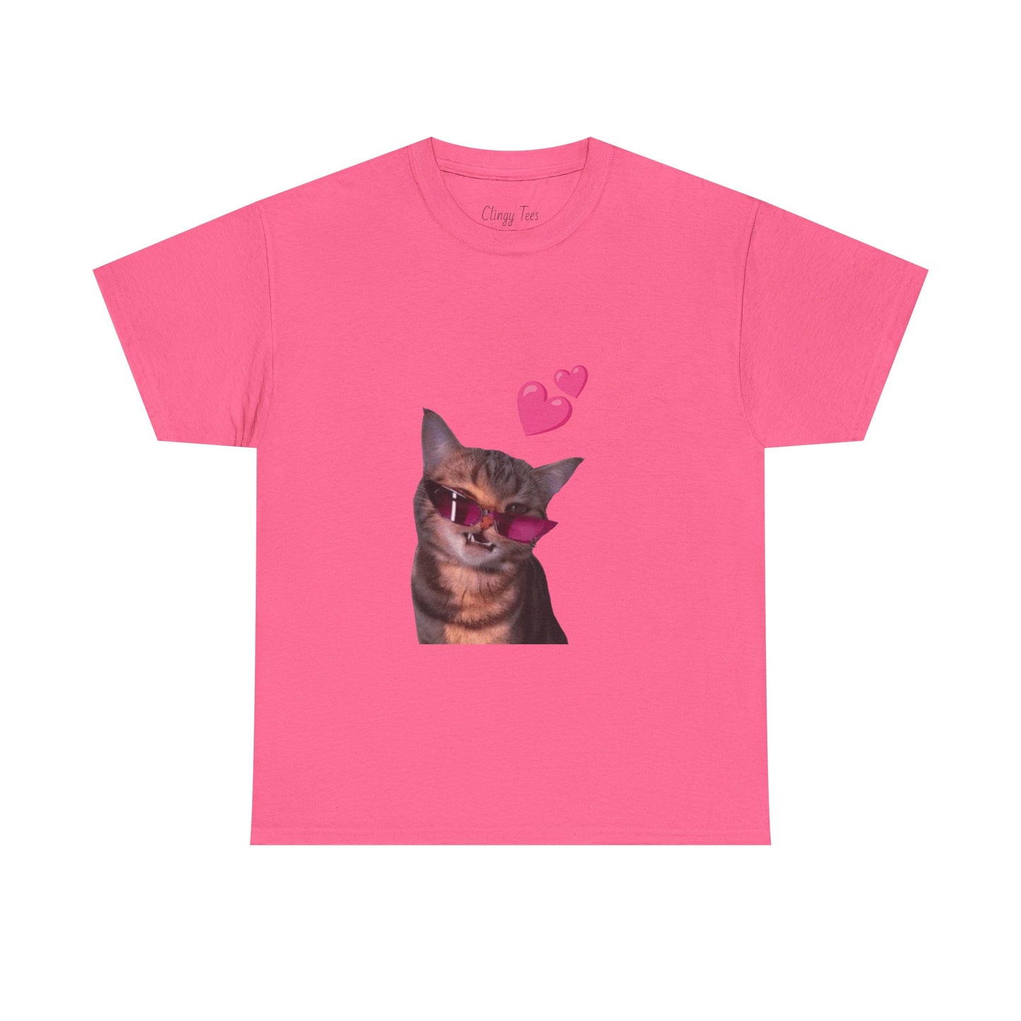 Cool Cat Love Unisex T-Shirt