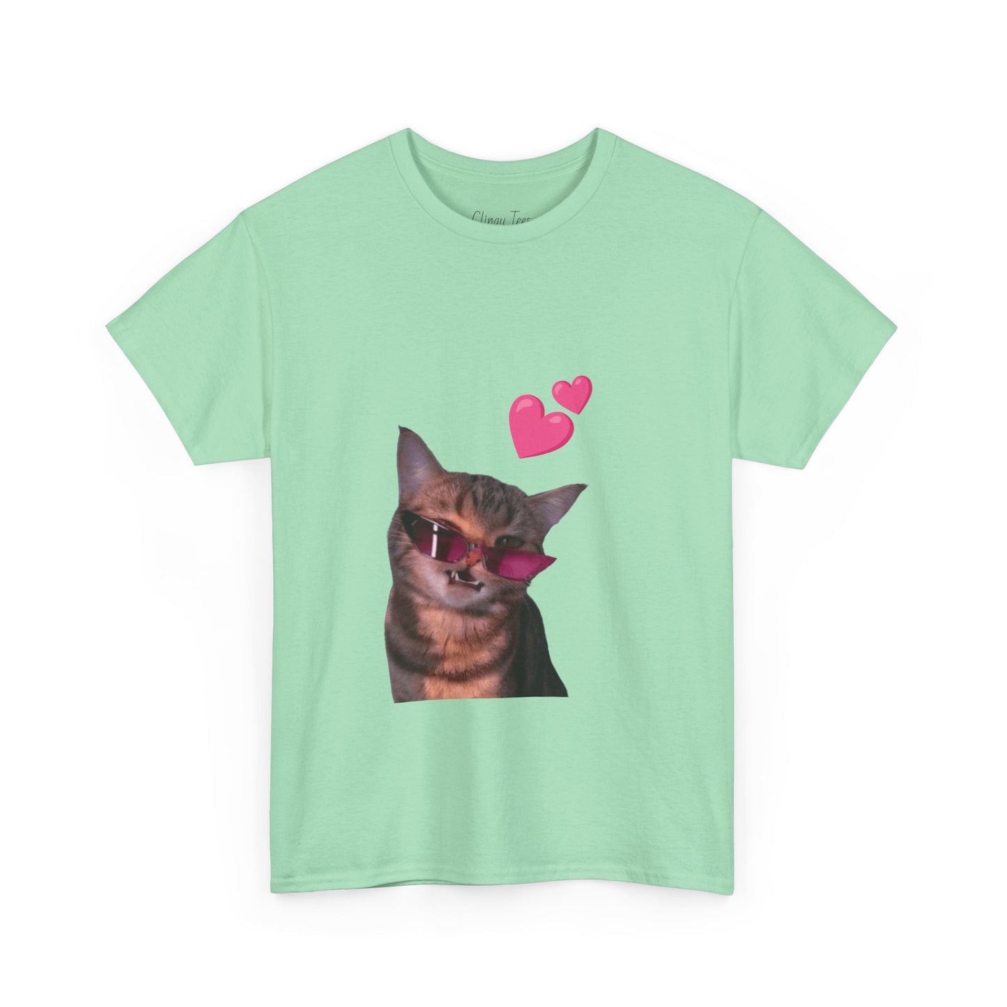 Cool Cat Love Unisex T-Shirt