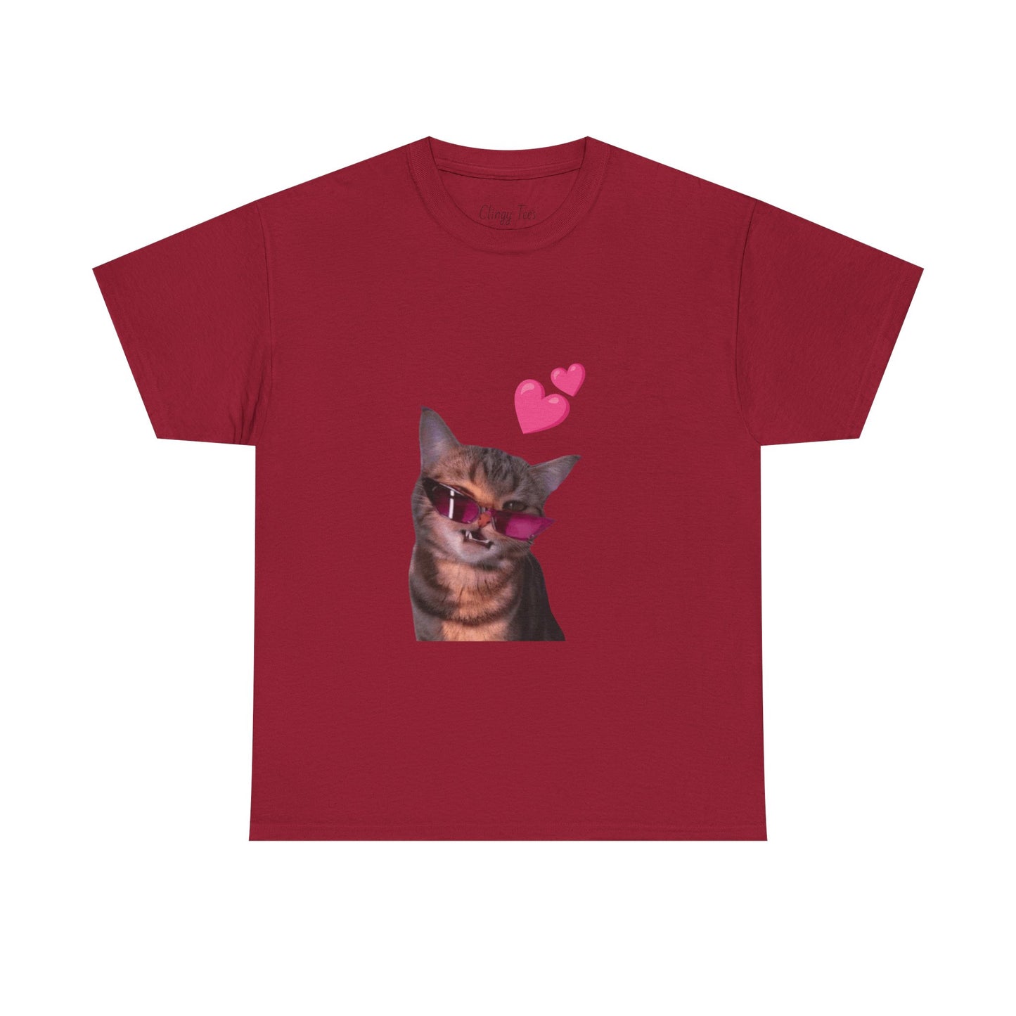 Cool Cat Love Unisex T-Shirt