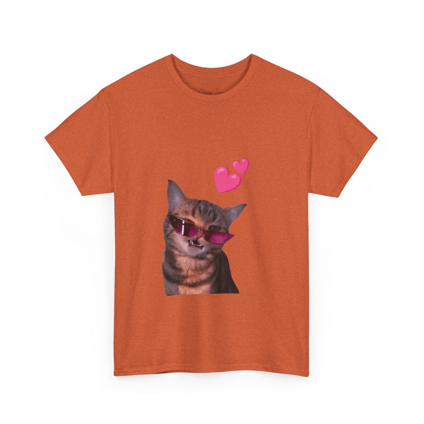 Cool Cat Love Unisex T-Shirt