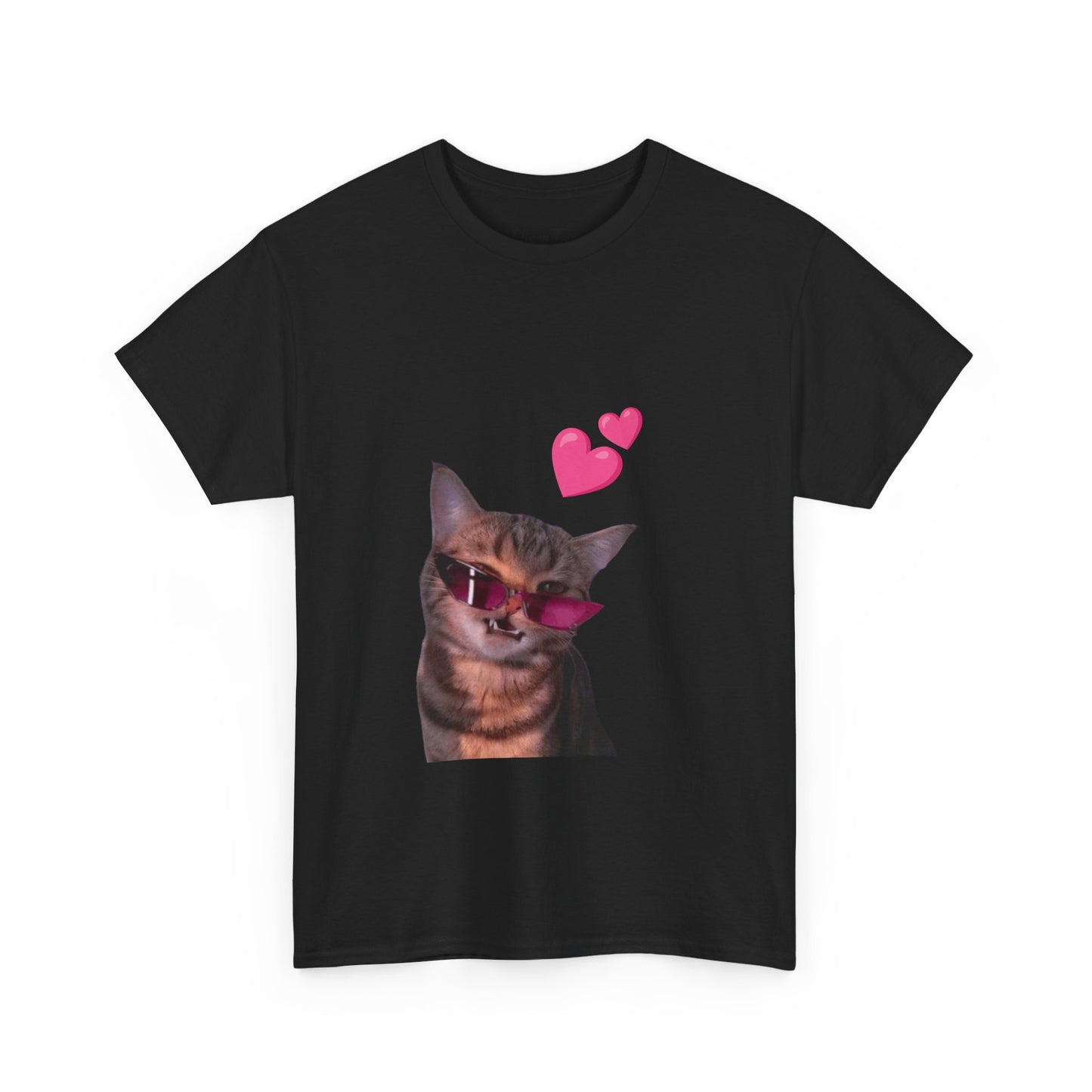 Cool Cat Love Unisex T-Shirt
