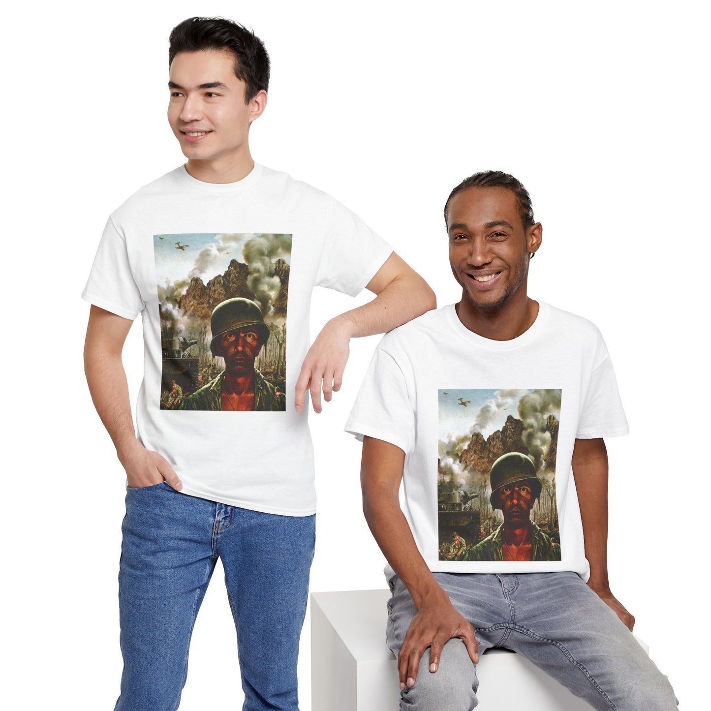 1000 Yard Stare Meme Unisex T-Shirt