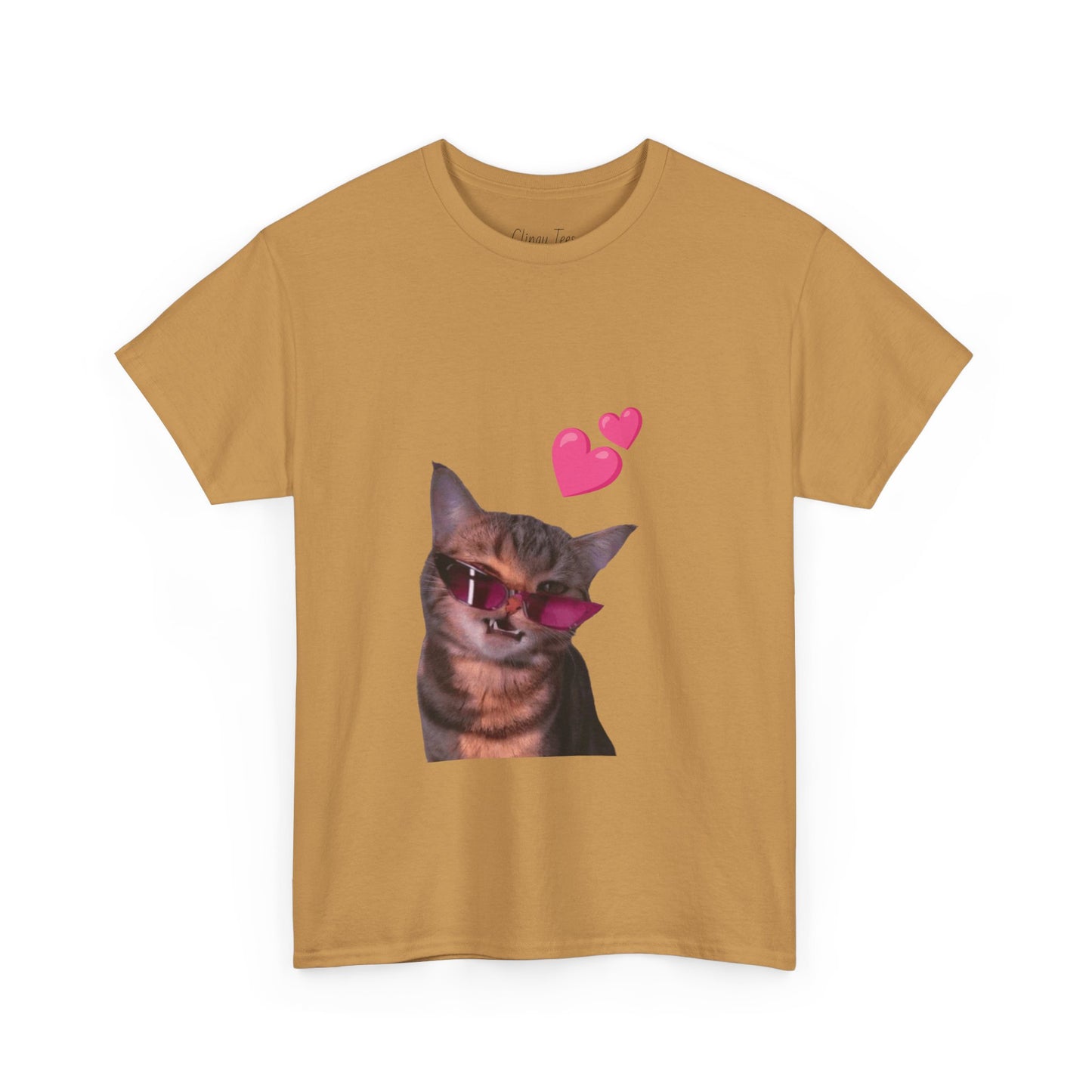 Cool Cat Love Unisex T-Shirt