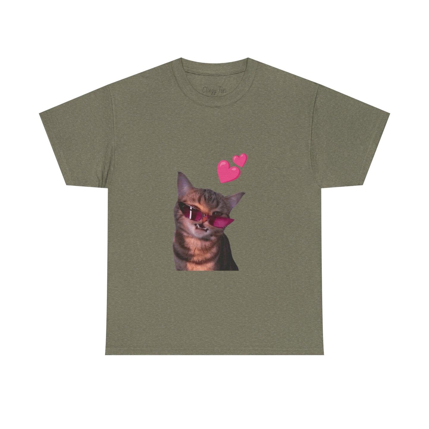 Cool Cat Love Unisex T-Shirt
